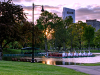 Boston Public Garden Swan Boats